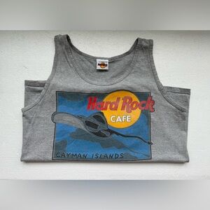 VINTAGE HARD ROCK CAFE TANK CAYMAN ISLANDS
